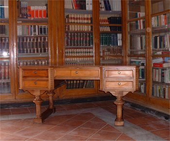 Un angolo della biblioteca